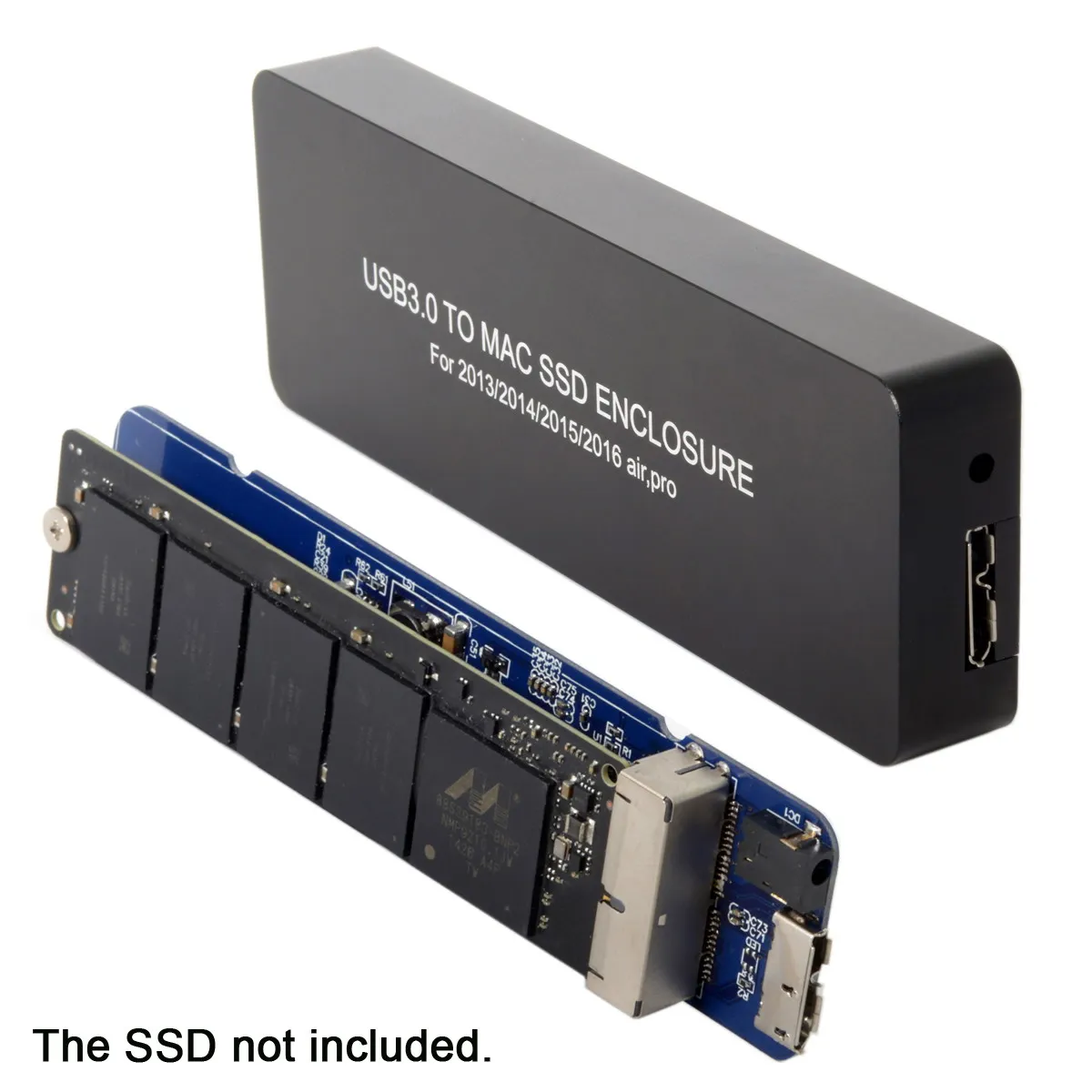 NGFF ноутбук Air Pro 2013 2014 2015 2016 SSD портативный чехол USB 3 0 до 16 + 12 Pin Мобильный Корпус для
