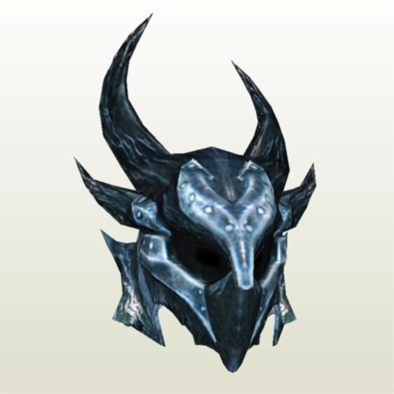 

Dragon Priest Mask Daedra Paper 3D DIY Metal Model Puzzle Miniature Scale Building Kits Toy Adult Hobby Academia