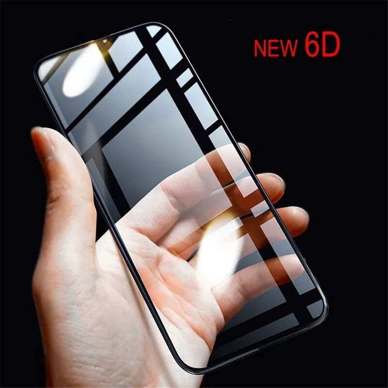 6D закаленное стекло для Vivo X27 pro X21 V9 X20 plus Iqoo NEX Z3 Z3i Y79 Y75 V7 полное покрытие Защитная