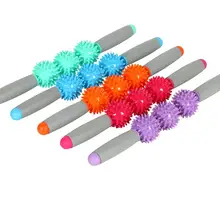 Ежик Релакс валик для мышц палка для йоги Ежик Массажная палка Релакс Fascial палка Релакс