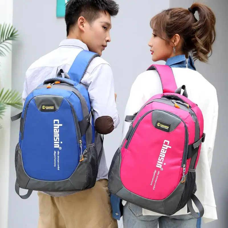 

School Backpack Teenager Nylon Men's Travel Bags Boys and Girls Laptop Backpacks Multifunction College Student Rucksack