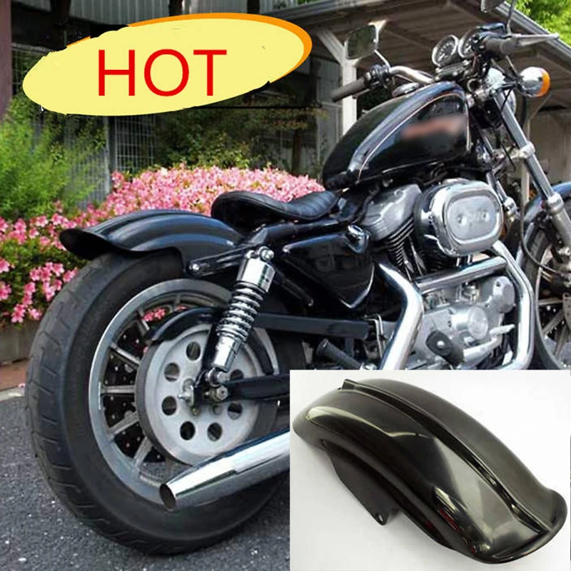 

Motorcycle Black Rear Mudguard Fender For Bobber Racer 1994-2003 Replacemnt