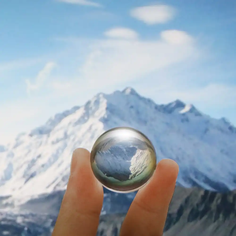 Декоративные шарики Искусственный хрустальный целебный стеклянный шар Сфера китайский стиль фэн шуй декоративный шар украшение для дома В...