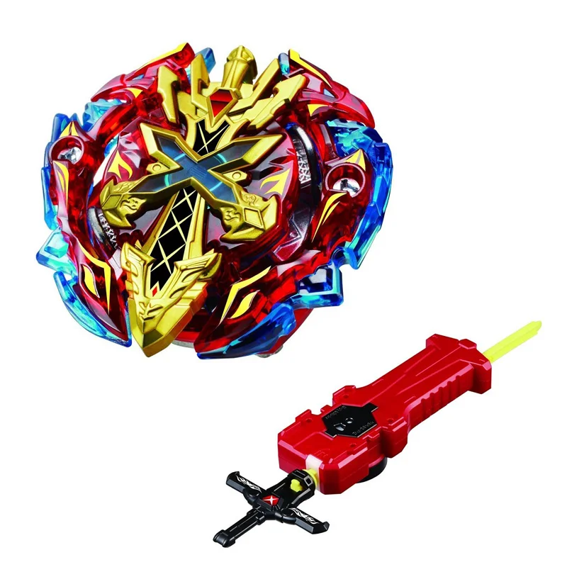

Original TOMY Beyblade BURST B-48 Starter Zeno Excalibur .M.I (Xeno Xcalibur.M.I) Bey blade Fusion 4D Gift Toys For Children