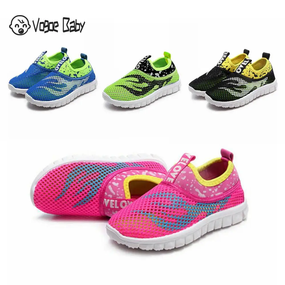 Autumn Spring Boys Girls Running Shoes Kids Sneakers For Mesh Breathable Children Sports Shock Absorption Run Sneakers|Кроссовки| |