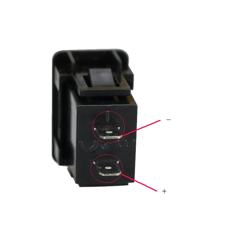 DC 12 24V двойной USB порт со светодиодным цифровым вольтметром монитор автомобильное