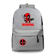 Рюкзак Deadpool 2 Sac a Dos Mochila Mujer, повседневная школьная сумка для женщин Marvel Studio, мужская дорожная сумка через плечо, школьная сумка