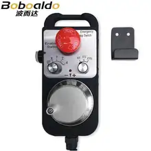 Boboaldo 1 шт. Универсальный ЧПУ ручной маршрутизатор 4 оси MPG Подвеска Маховик Аварийная остановка Siemens FAGOR GSK MITSUBISHI, FANUC et