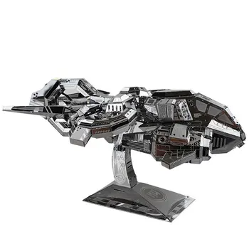 

Thunder Hawk Gunship Aircraft Fun 3d Metal Diy Miniature Model Kits Puzzle Toys Children Educational Boy Splicing Hobby Building