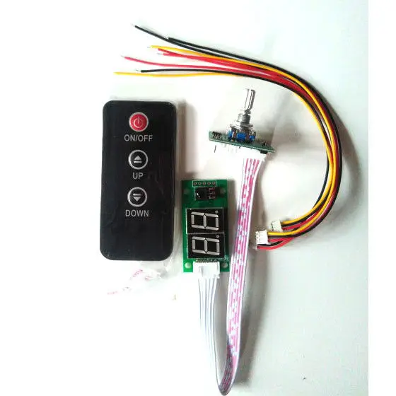 Double Digital Potentiometer Remote Audio Volume Contro With Led 20hz