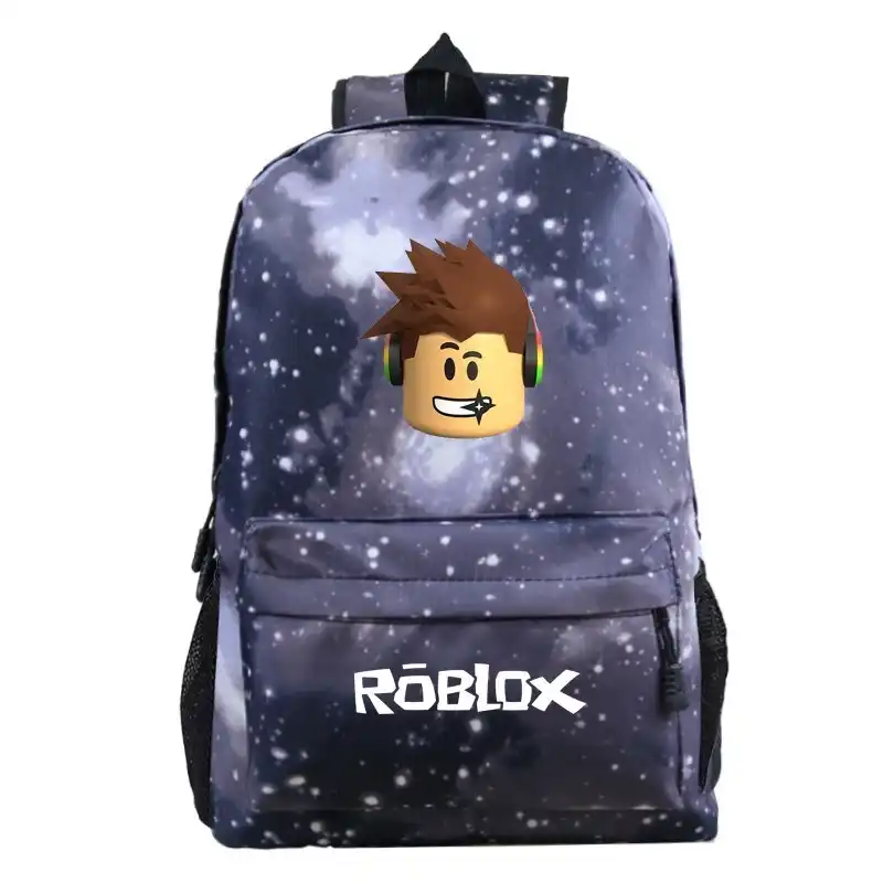 Fashion Roblox 2 Sac A Dos Travel Shoulder Bags Customize Design Mochila Girls School Sky Blue Laptop Nylon Backpacks Men Women - 