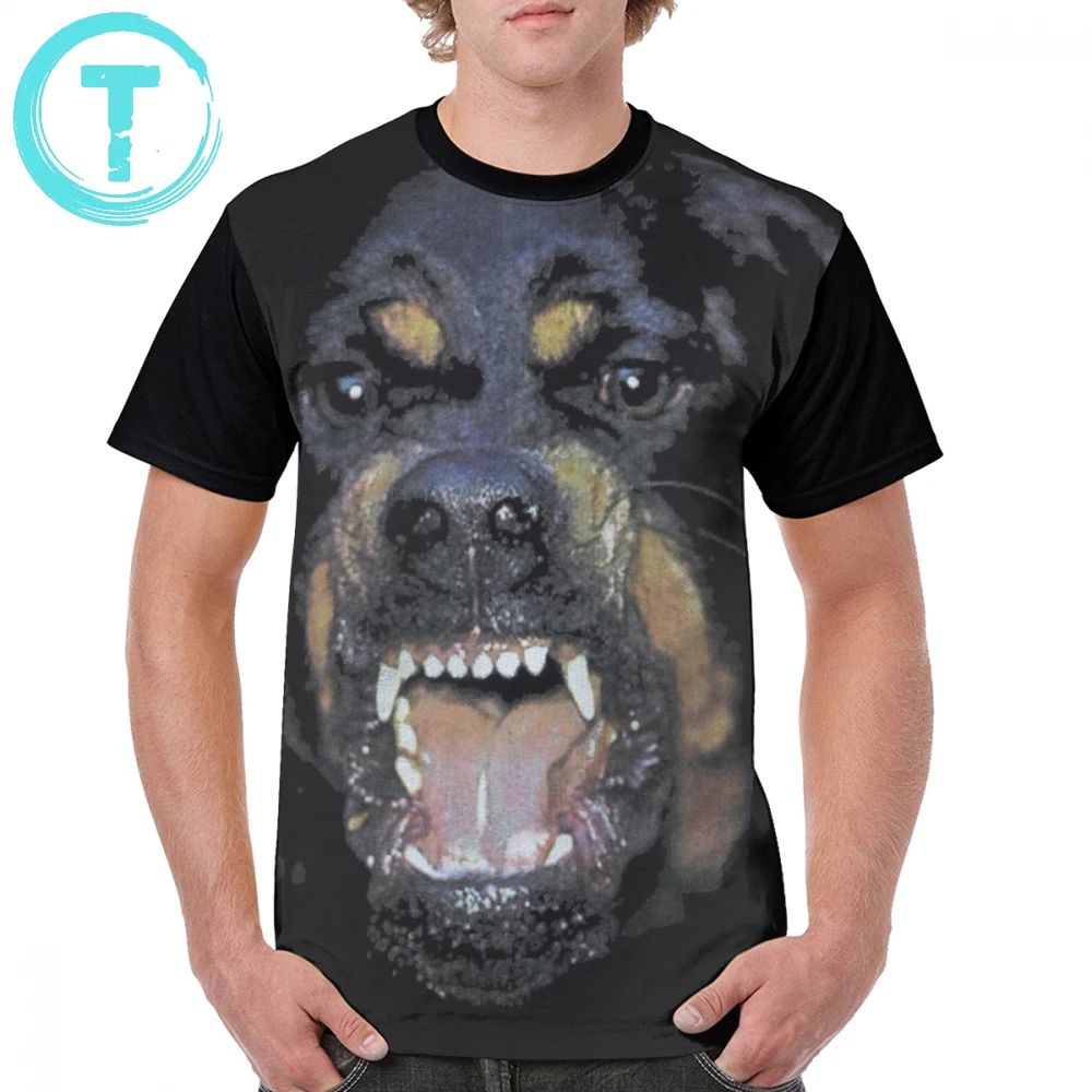 

Rottweiler T Shirt Rottweiler T-Shirt Short Sleeves Fashion Graphic Tee Shirt Cute Print Plus size 100 Percent Polyester Tshirt