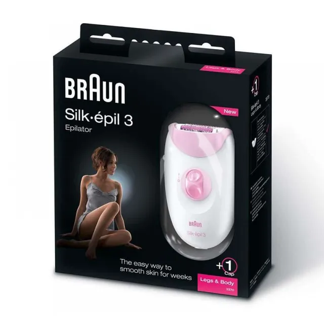 Эпилятор Braun Silk-epil 3-Legs & body 3 3370