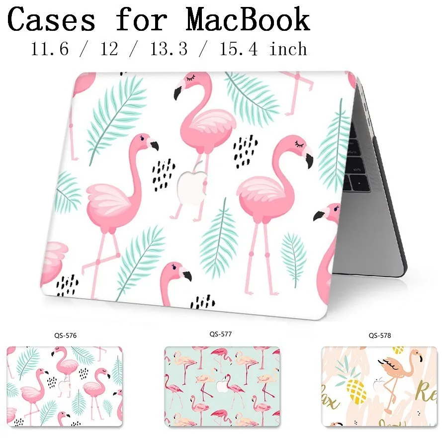 

For MacBook Case For Laptop Case New Apple MacBook Air Pro Retina 11 12 13 15 13.3 15.4 Inch With Screen Protector+Keyboard Cove