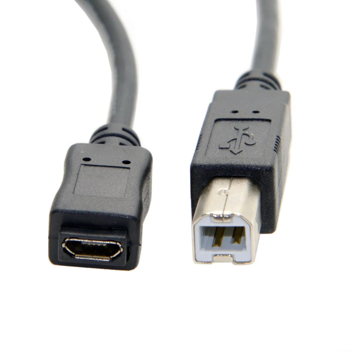 

CYDZ -Cable CY Micro USB Female to Standard USB 2.0 B Type Male Data Cable 1.5m for Printer Scanner & Hard Disk