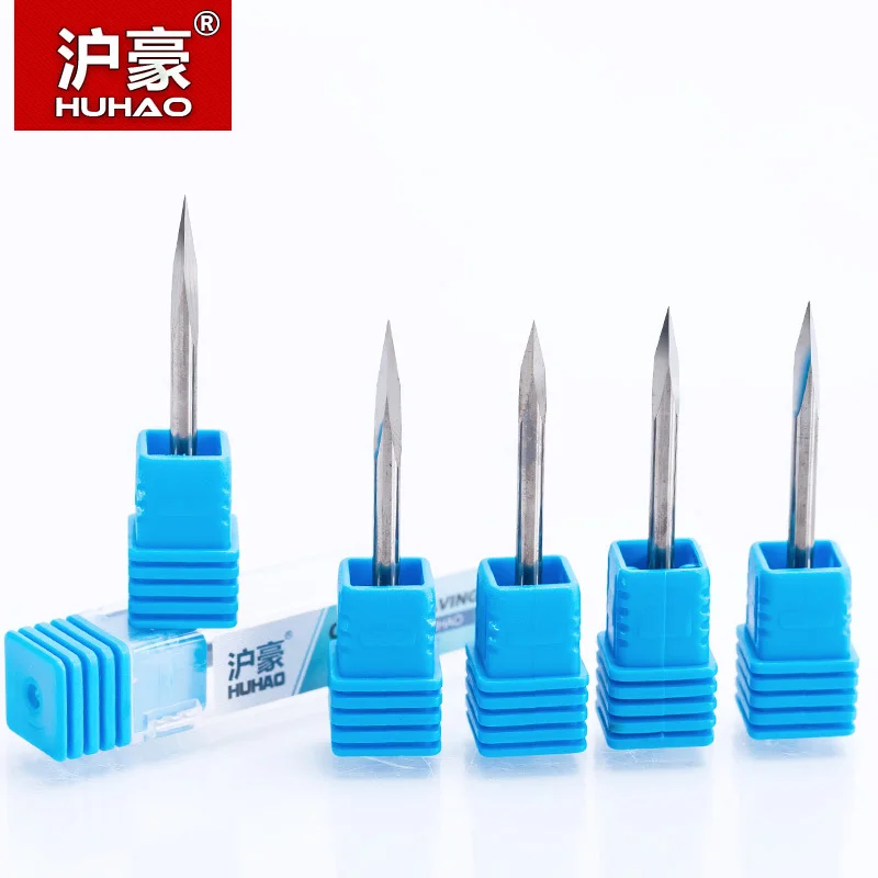 HUHAO 1 шт. 3 175 мм Края Карбида Pypamid bits 3A высококачественные гравировальные Фрезы с
