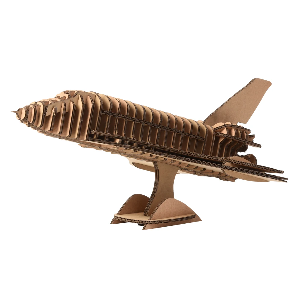 

Paper Craft 3D Aerospaceplane Model Jigsaw Puzzle Nice Display Decoration for Home Kid-Parent Game Play Children Best Toy Gift