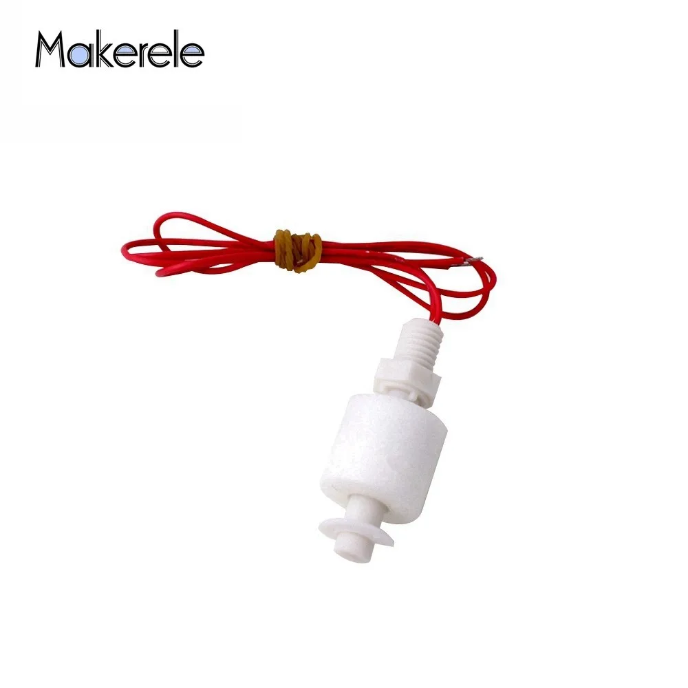 

PP Float Switch Horizontal 110/220v Hollow 45mm MK-PFS4510 Float Switch Sensors Water Level Liquid Level Sensor