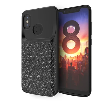 

CASEWIN Battery Charger Case For Xiaomi Mi 8 4700mAh Power Bank Charging Case External Backup Charger Power bank Protect Cover