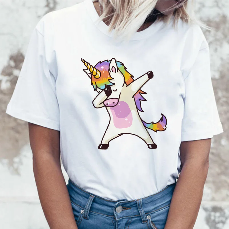 

Kawaii 90s Tshirt Rude Vintage Casual Color Block Female Psychedelic T Shirt Top Women Streetwear T-shirt Anime Streetwear Tee