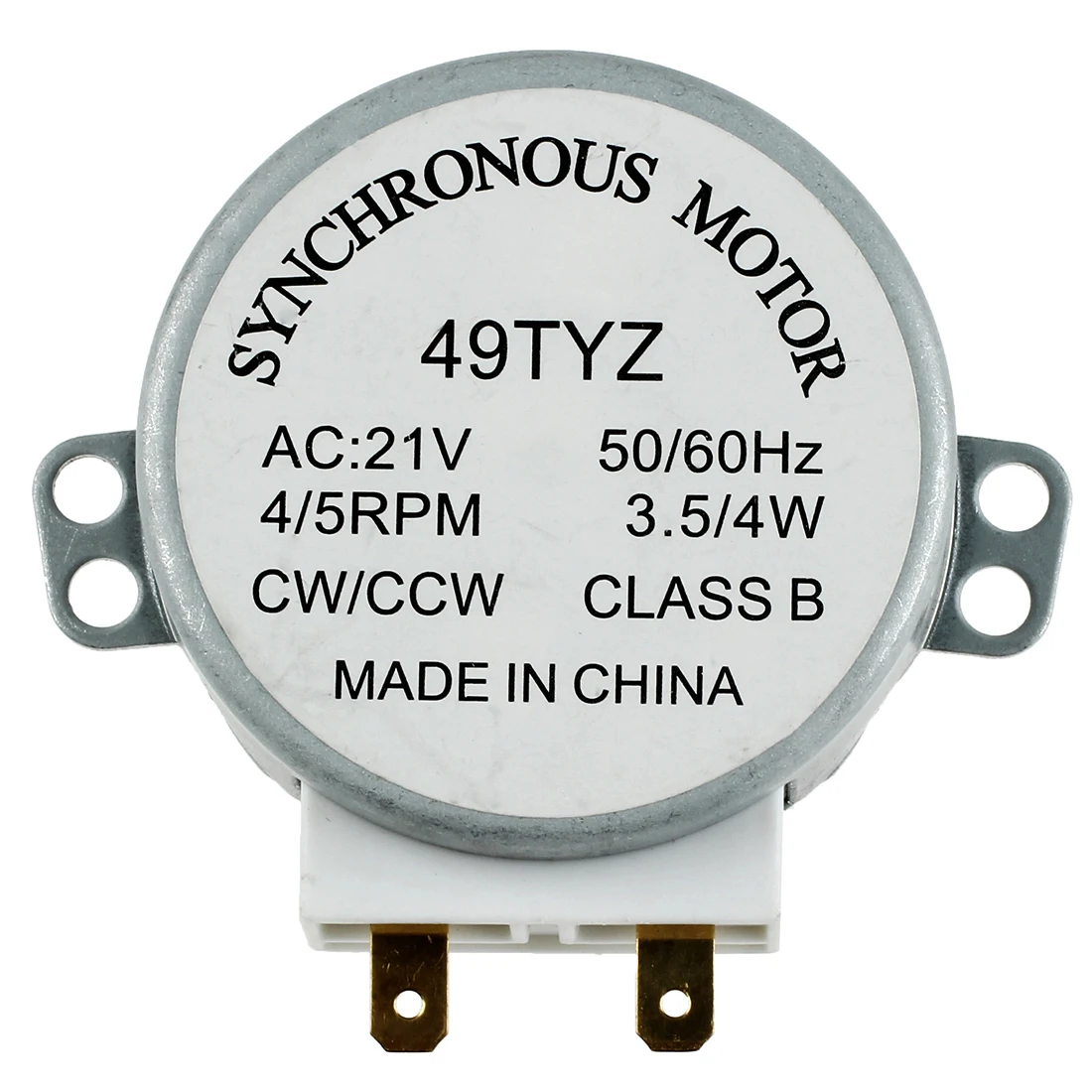 Мини-печь Проигрыватель Синхронный двигатель 3 W 5/6rpm AC 21 V 50/60Hz