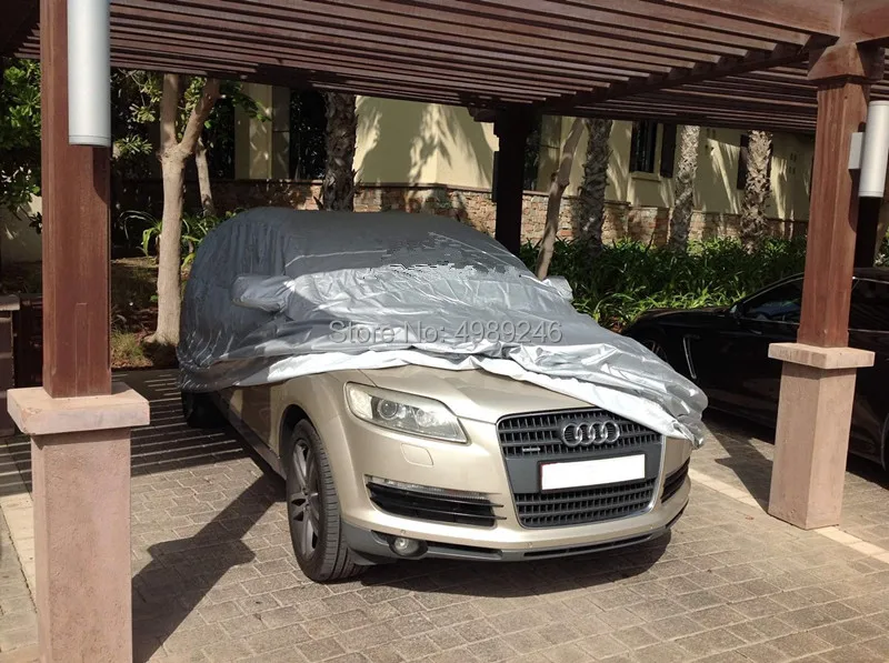 Fully Customized car cover with Auto logo on the and fancy leather bag packaging.fit for your specific vehicle size | Автомобили и