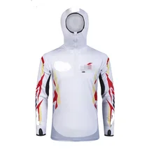 Летняя новая спортивная одежда с длинными рукавами и капюшоном, быстросохнущая одежда для рыбалки, походная рубашка