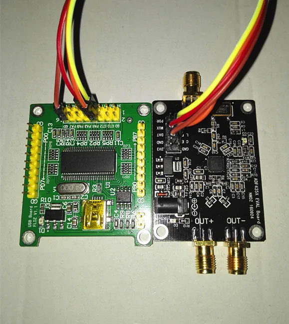 ADF4350 ADF43501 PLL RF источник сигнала Частотный синтезатор разработка платы