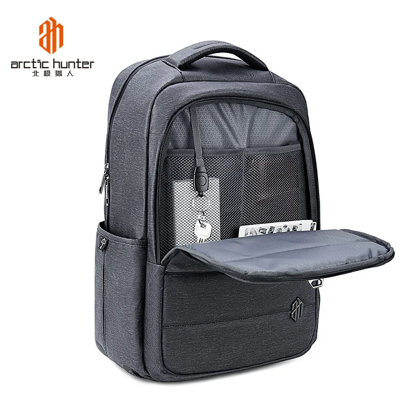 

Arctic Hunter Fashion Mens Bag 18 inch Large Size Laptop Backpacks Trendy Casual Waterproof Male Travel Bags Student School Bag