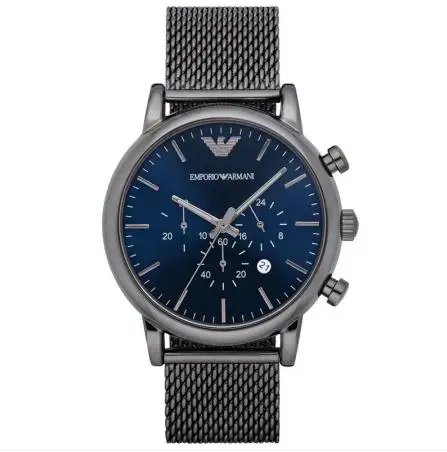 

Giorgio Armani watch, Armani round dial three-time timer, waterproof men's watch, AR1979 + original box