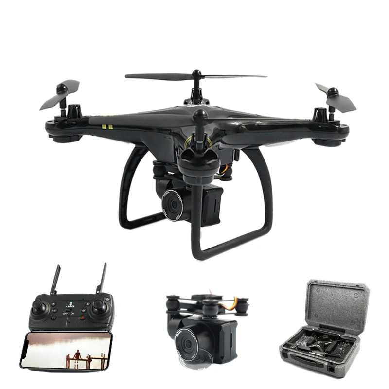 

Global Drone Gw168 Gps Remote Control Airplane With Camera Hd 1080p Wifi Fpv Quadrocopter Altitude Hold Long Tim