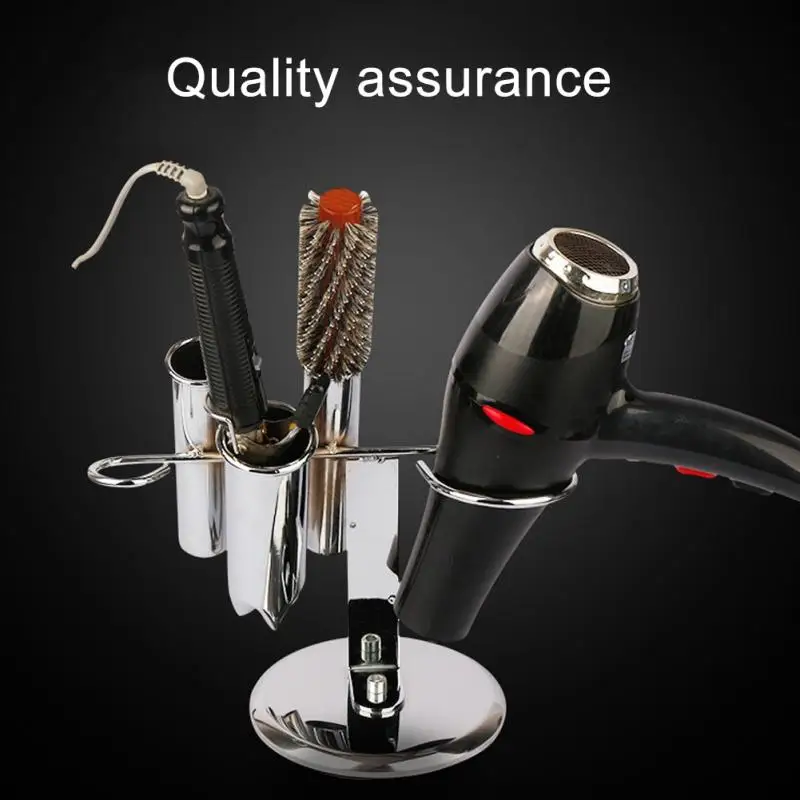 

Salon Home Stable Hair Dryer Holder Stainless Steel bathroom Shelf Storage Bracket Desktop Hair Dryer Holder
