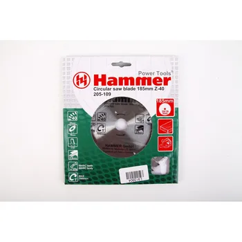 

Disk saw Hammer Flex 205-109 CSB WD 185mmx40x20 16mm on a tree