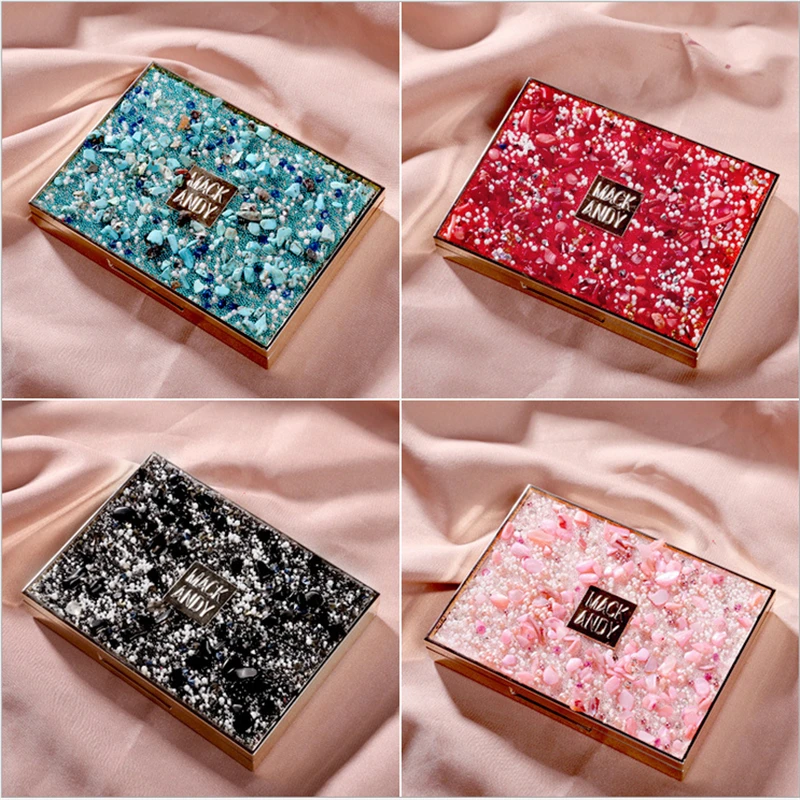 

Tropical Rainforest 8-color Velvet Eye Shadow Pearlescent Matte Girl Eye Shadow Tray