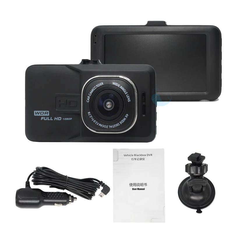 Dash камера 140 градусов угол высокое качество 3 0 &quotАвтомобильные DVRs FHD 1080 P
