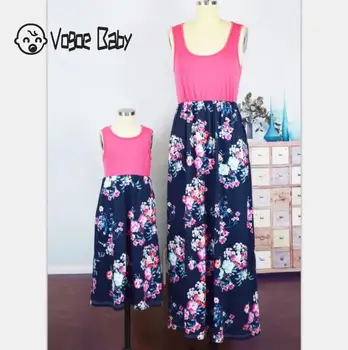 

Mother daughter dresses Family Look Mom and daughter dress Family Matching Clothes Matching Family Outfits Floral Dress 4829