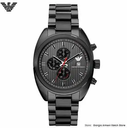 

original Armani fashion multi-functional dive quartz Armani men's watch AR5912 + original box