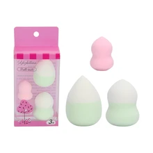 Коробка губка-тыква падение макияж губка инструмент для нанесения макияжа Cucurbit хлопок Наклонный разрез красота яйцо