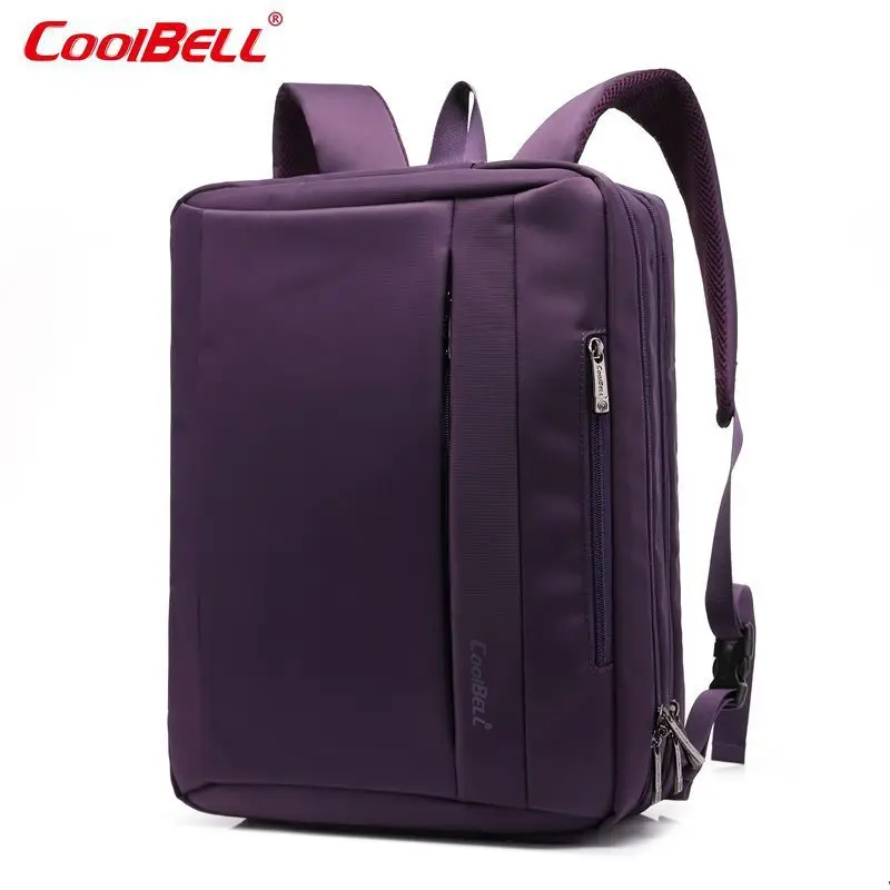 

CoolBELL 15.6 Inches Convertible Laptop Bag Shoulder Bag Backpack Oxford Cloth Multi-Functional Briefcase For/ Macbook