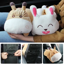 1 шт., креативные автомобильные принадлежности, подлокотник, коробка, солнцезащитный козырек, бумажное полотенце, подвешивание, автомобильное сиденье, задний ящик, автомобиль, мультфильм, милый