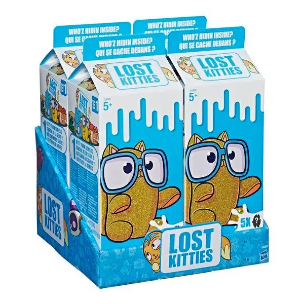 Hasbro lost kitties e4458 5 котиков. сюрпризы lost kitties. игровой набор hasbro lost kitties «котенок в молоке». Hasbro lost kitties 5 котиков. игрушка кот в молоке.