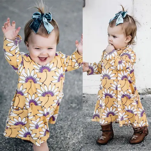 

US Flower Girl Princess Dress Kid Baby Party Wedding Pageant Dresses Clothes