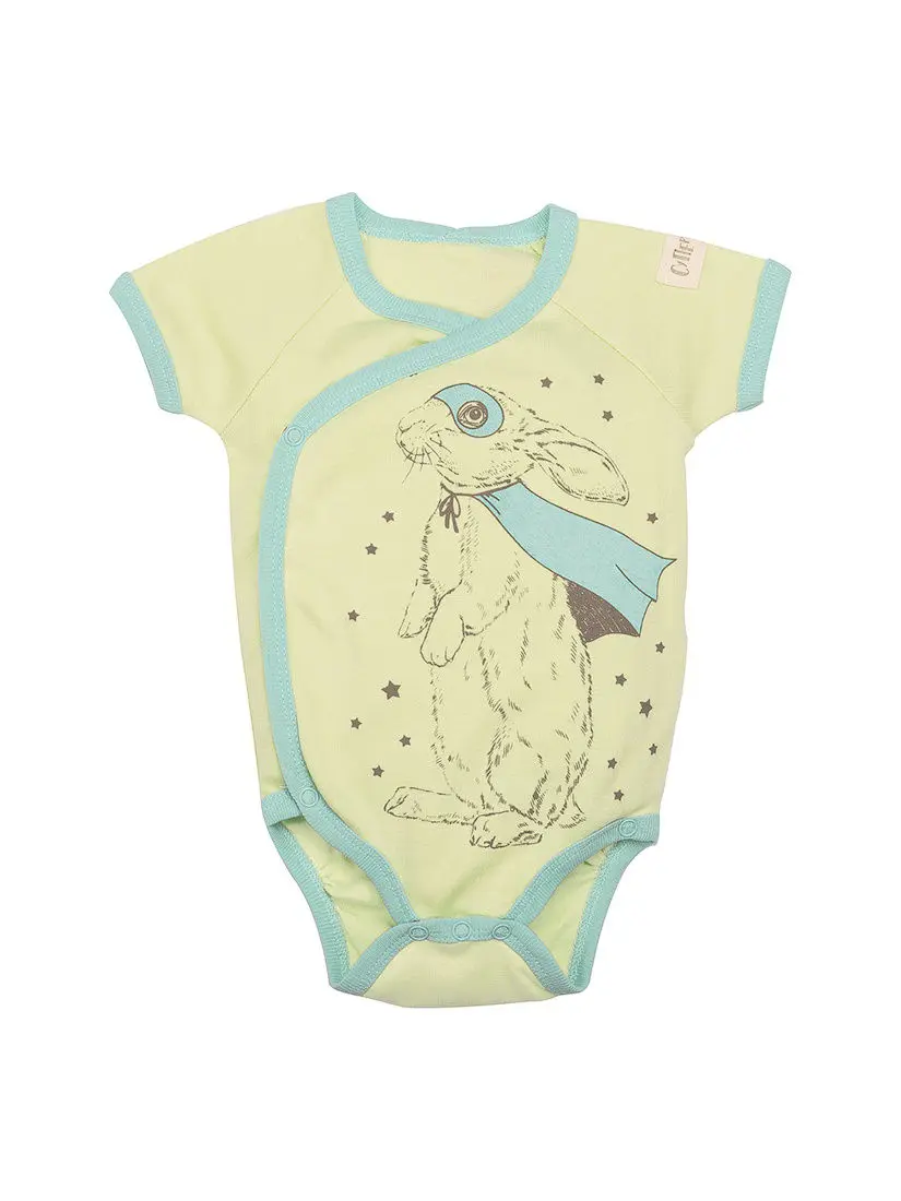 Bodysuit Happy Baby short sleeve set with chest apron children clothing kid clothes Bodysuit Happy Baby short sleeve set with chest apron children clothing kid clothes