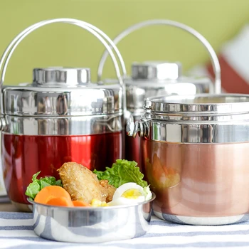 

Thermal Lunch Containers Thermos For Food With Containers Double Layer Portable Lunch Box For Food School Drinkware Lunch Box