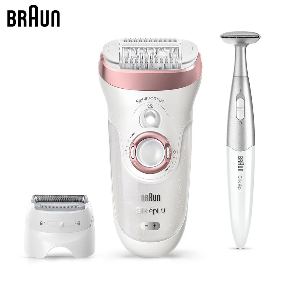 Эпилятор Braun Silk-epil 9 SkinSpa SensoSmart Wet &amp Dry 9890 | Бытовая техника