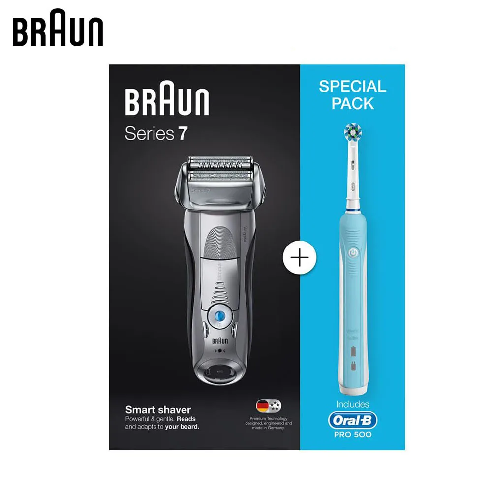 BRAUN/ORAL-B Braun SERIES 7 7850 CC - Rasoir électrique Homme - Private  Sport Shop