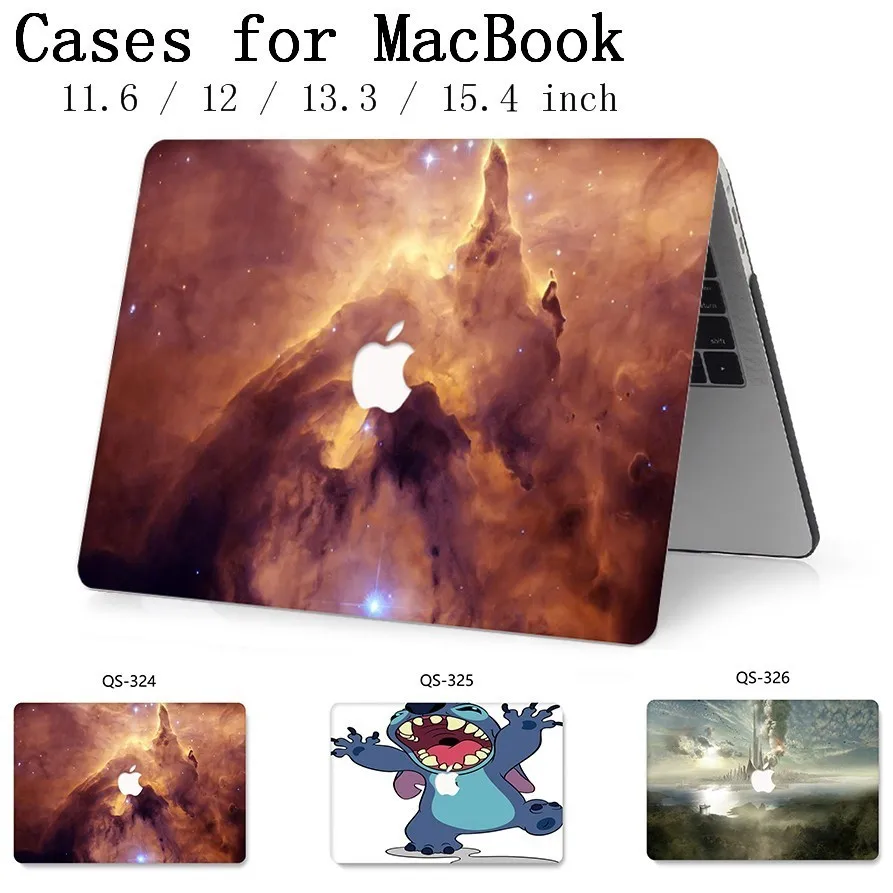 

Laptop Bag Case Hot For MacBook Air Pro Retina 11 12 13 15.4 For Macbook 13.3 15.6 Inch With Screen Protector Keyboard Cove Gift