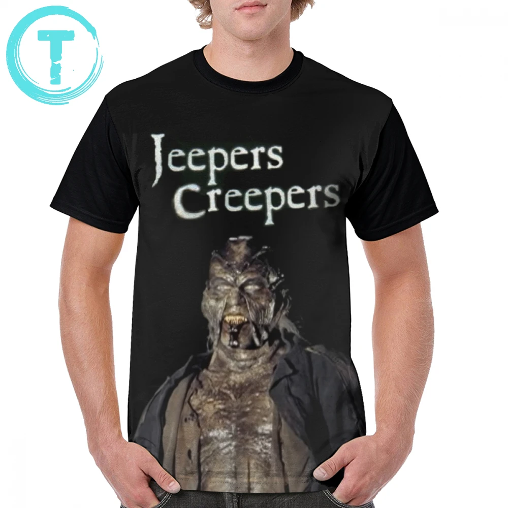 Футболка Jeepers Creepers, футболка Meet The Creepers, забавная уличная одежда, графическая Мужская футболка, 5x полиэстер, футболка с коротким рукавом