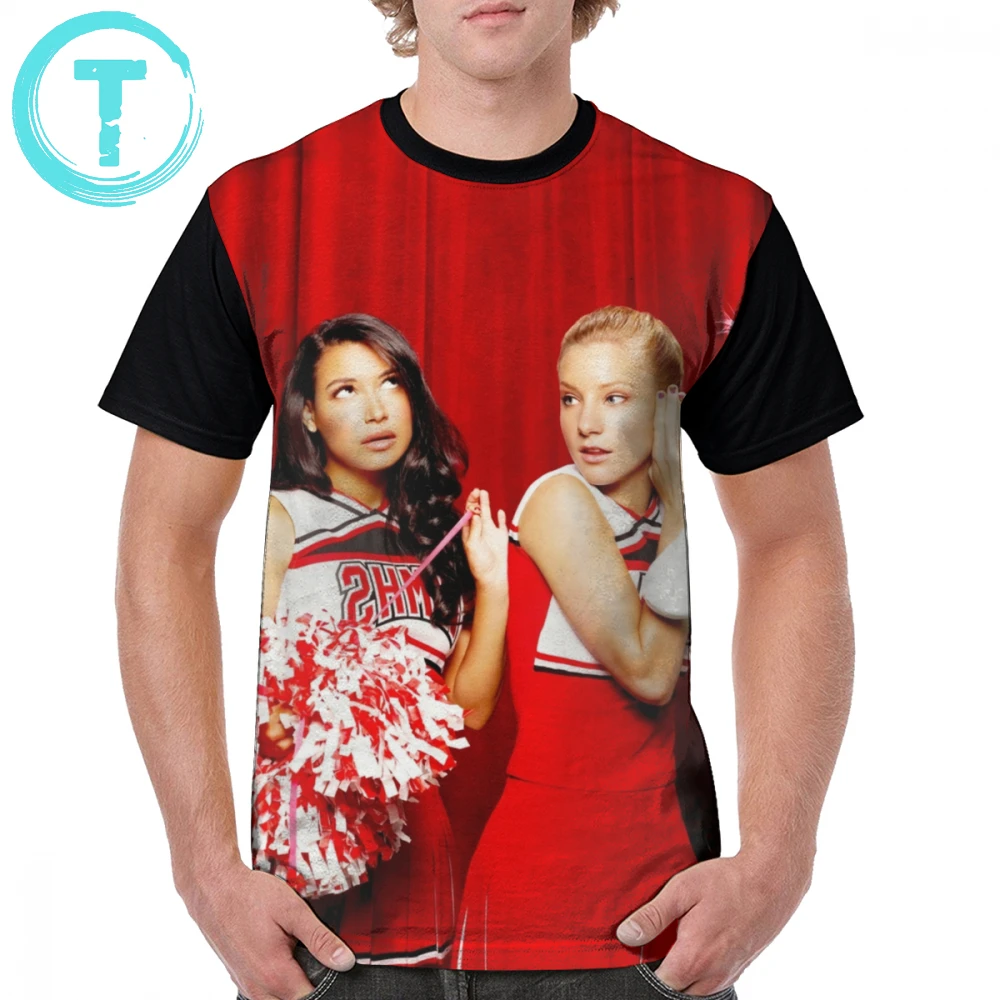 

Glee T Shirt Brittana - Brittany - Santana - GLEE T-Shirt Funny Short Sleeve Graphic Tee Shirt Male Graphic XXX Fashion Tshirt