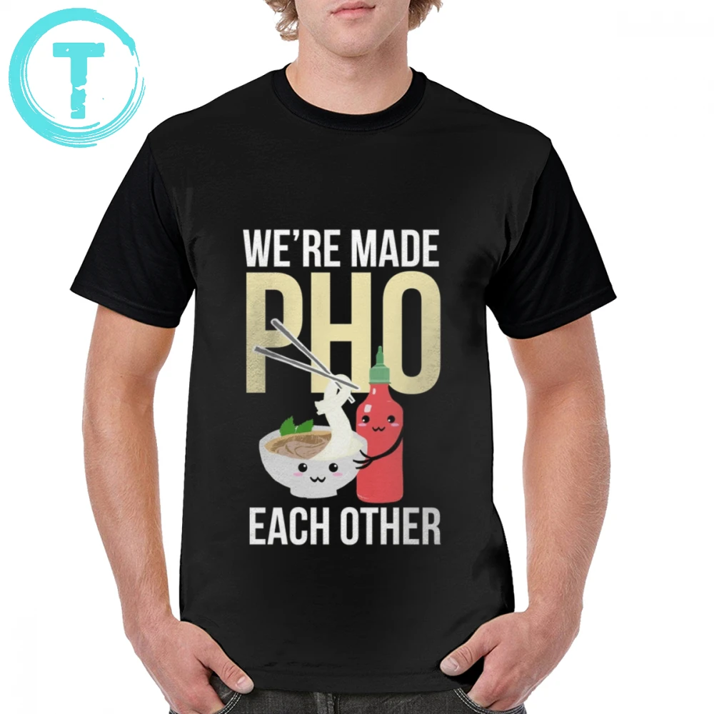 

Sriracha Sauce T Shirt We Are Made Pho Each Other T-Shirt 100 Polyester Short Sleeve Graphic Tee Shirt Mens 5x Summer Tshirt